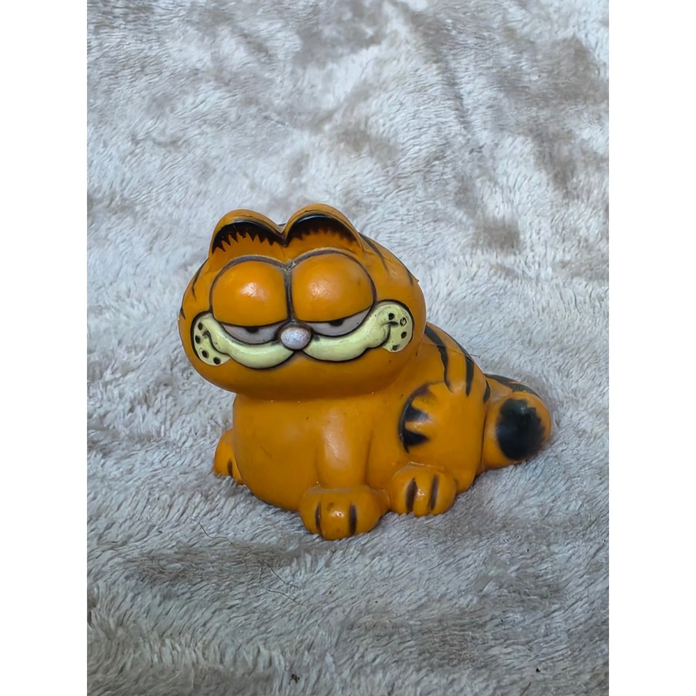 Vintage Garfield PVC Figure 1978 1981 United Feature Syndicate Hong Kong Toy